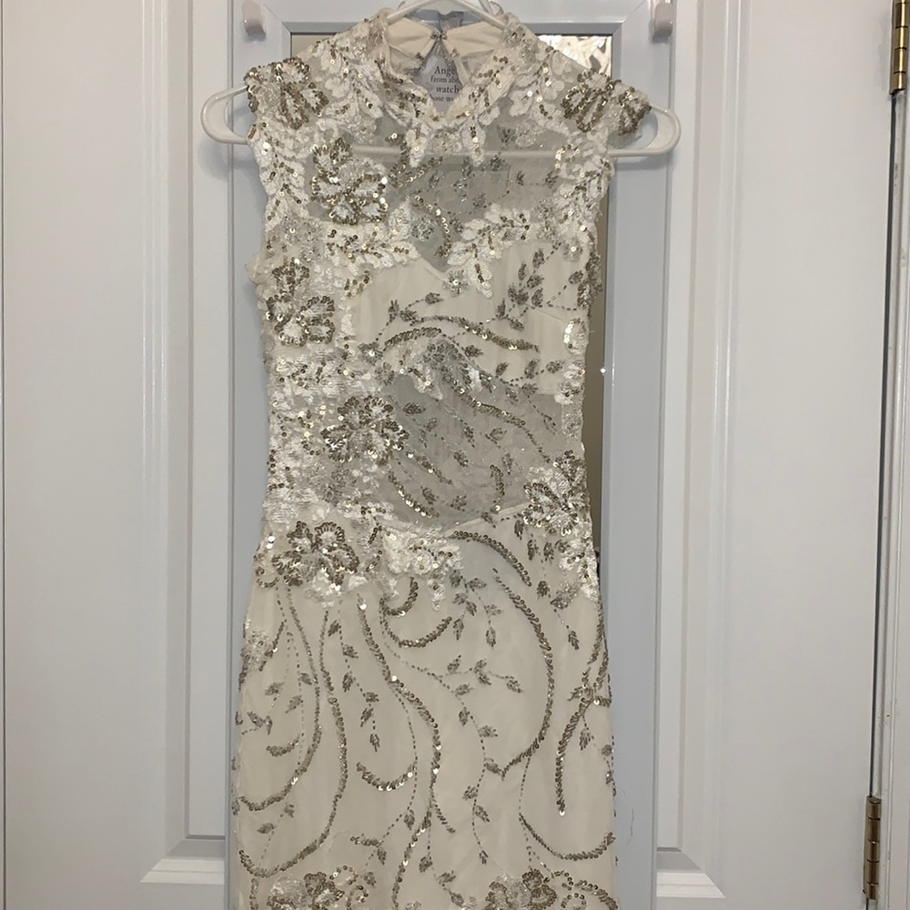 Beaded mini dress